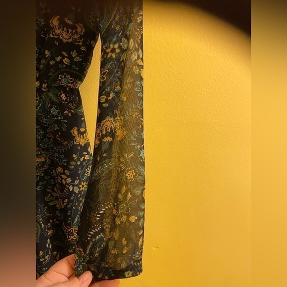 juniors Size Medium Paisley Romper Outfit - Picture 9 of 12